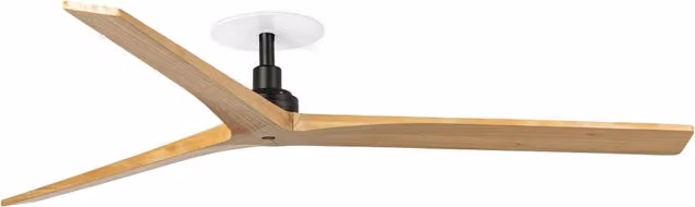 KLIM RECESSED L Ventilatore da soffitto nero/pino