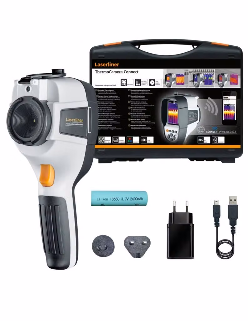 Telecamera termografica Laserliner 082.086A ThermoCamera Connect bianca – 2
