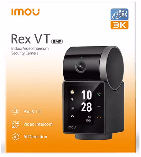 Videocamera di sorveglianza Wi-Fi Imou Rex VT Pro colore nero