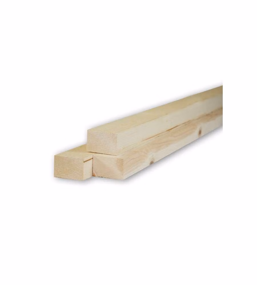 Pircher Listelli Piallati 45 x 55 x 1000 mm per Fai da Te e Bricolage