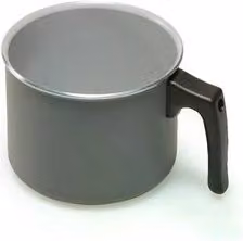 Bollilatte Moneta Melodia Finegres in alluminio antiaderente Grigio, diametro 14 cm