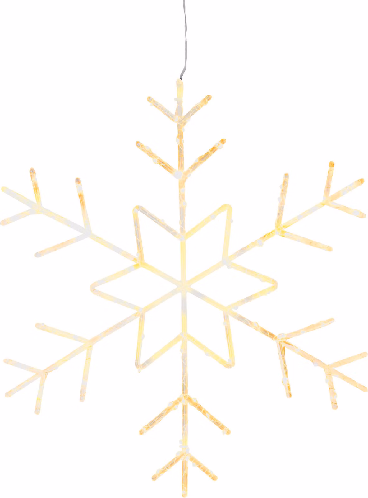Decorazione MagicHome Natale, Fiocco di neve, 120xLED, IP44, 60 cm