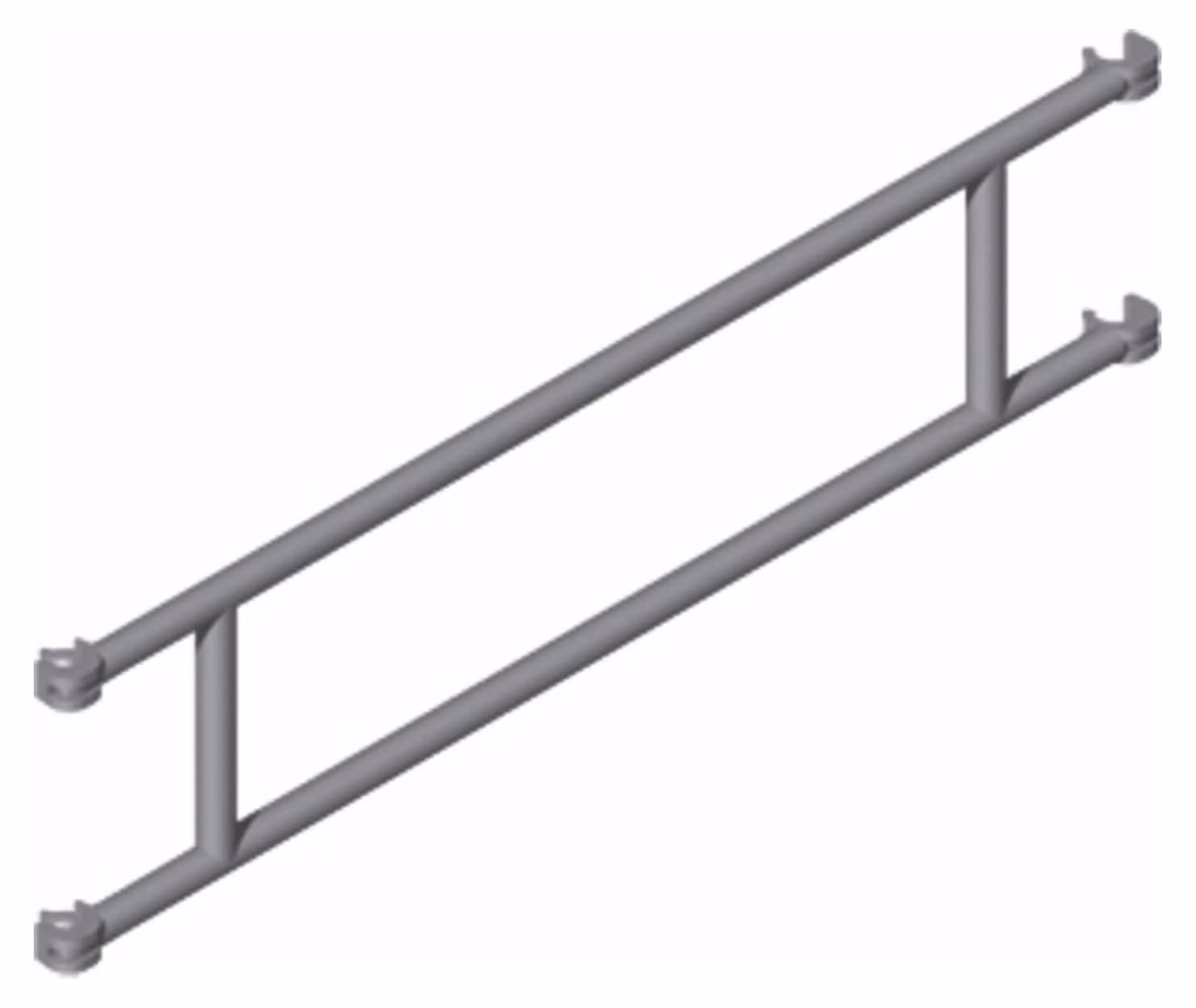 Ringhiera per lunghezza 1,80 m Z600 42955
