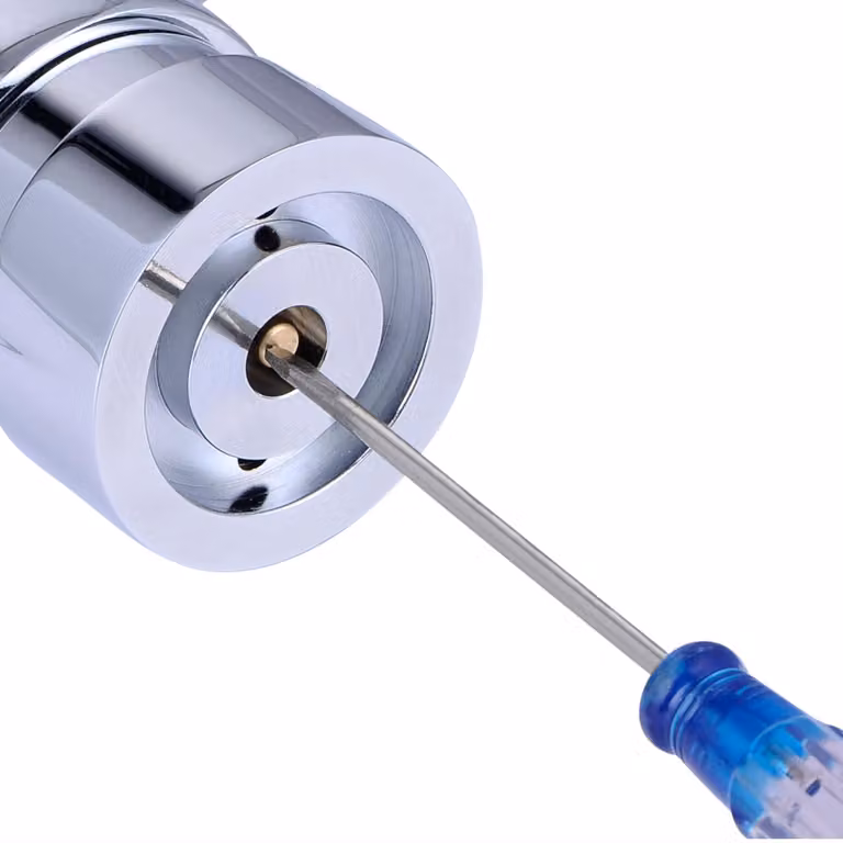 Set doccia autochiudente, cromato, con timer regolabile, da montare a parete