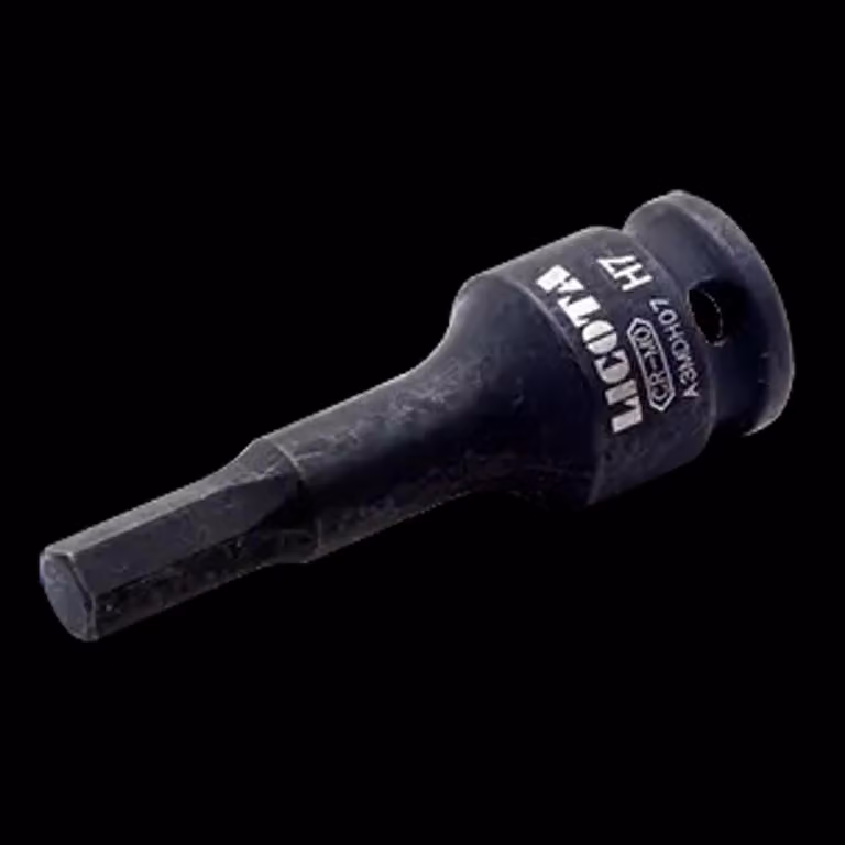 Bussola Esagonale H6 3/8" per Avvitatore a Impulsi Cr-Mo