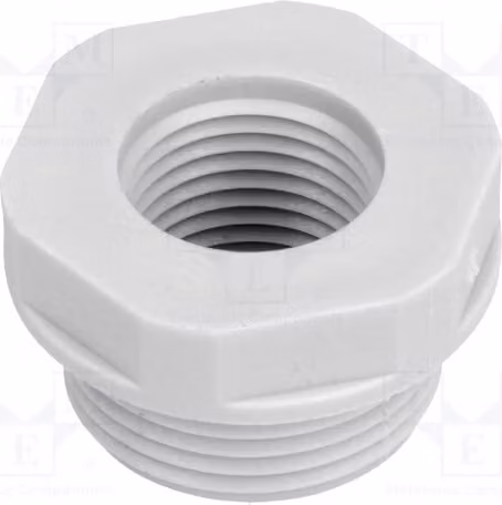 1 x Riduttore di filettatura per connettori: filetto interno: PG9, filetto esterno: 52025110. Riduttori per connettori
