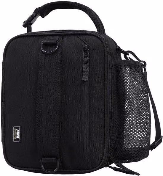 Mini kit da viaggio con contenitori isolanti neri