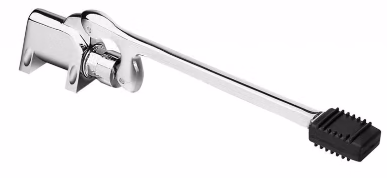 Sapho Silfra Quik - Valvola a chiusura automatica con pedale, cromo QK40051
