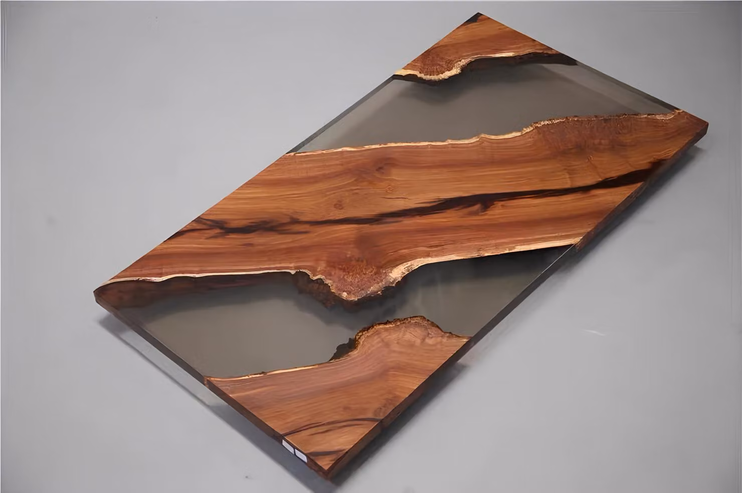 Esstisch River Table Echtes Holz Flusstisch Massiv Epoxidharz Tische 200x90