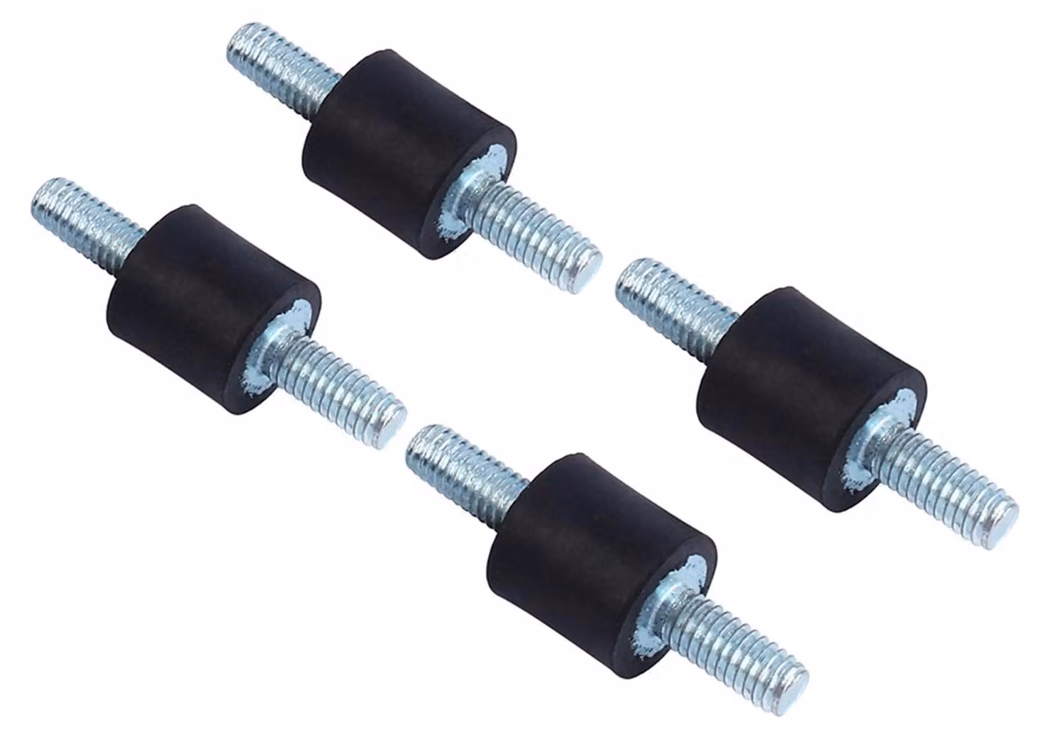 Isolatore antivibrante in gomma M10x10, ideale per motori e compressori d'aria