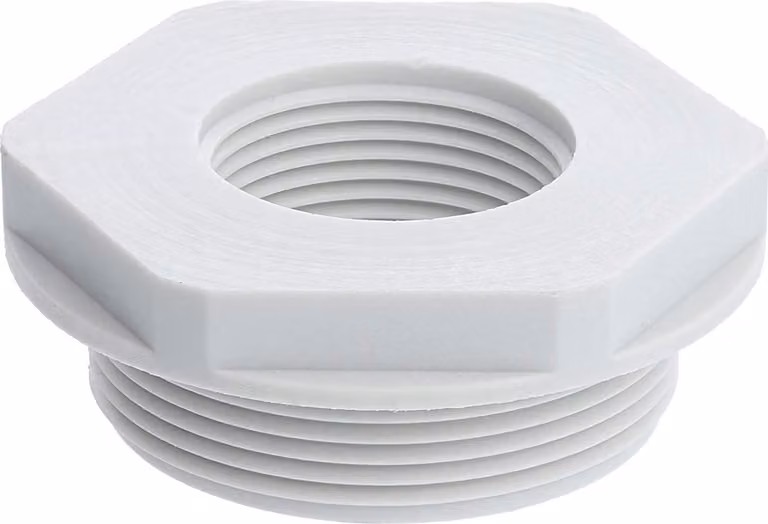 WISKA Riduttore M/M da M40x1,5 a M25x1,5 KRM-M40/M25 Esagonale Poliammide (PA) Filettatura di collegamento 10,0 mm - 1 pezzo