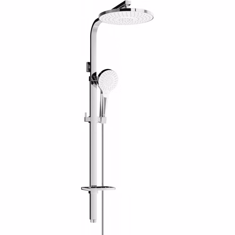 Q05 Set doccia cromo/bianco (798050595-00)