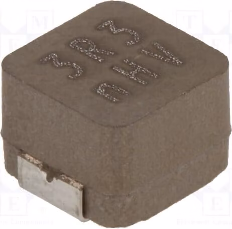 1x Induttore: Ferrite, 18,9 mΩ, tolleranza 20%, 3,3 uH, corrente di funzionamento: 8,7 A, corrente di saturazione: 8 A, modello: MPXV1D0650L3R3, tecnologia: SMD
