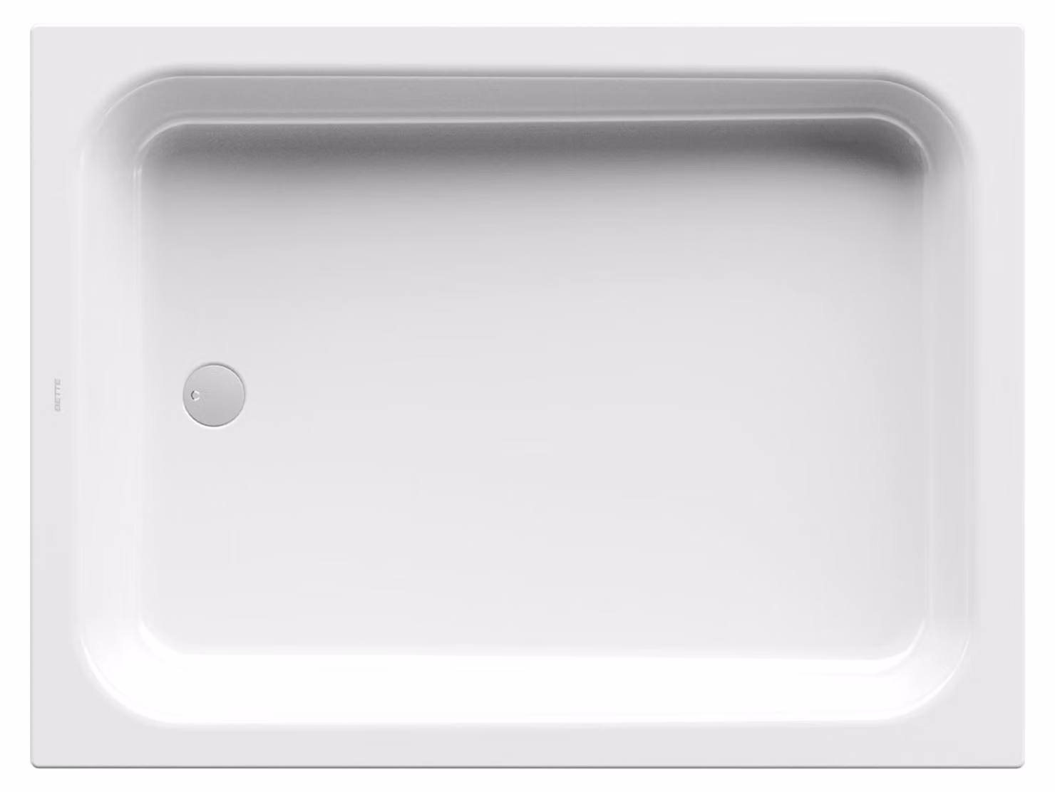 Receveurs de douche rectangulaires BetteQuinta, 1050x750x150mm, 8700-416, 8700-416