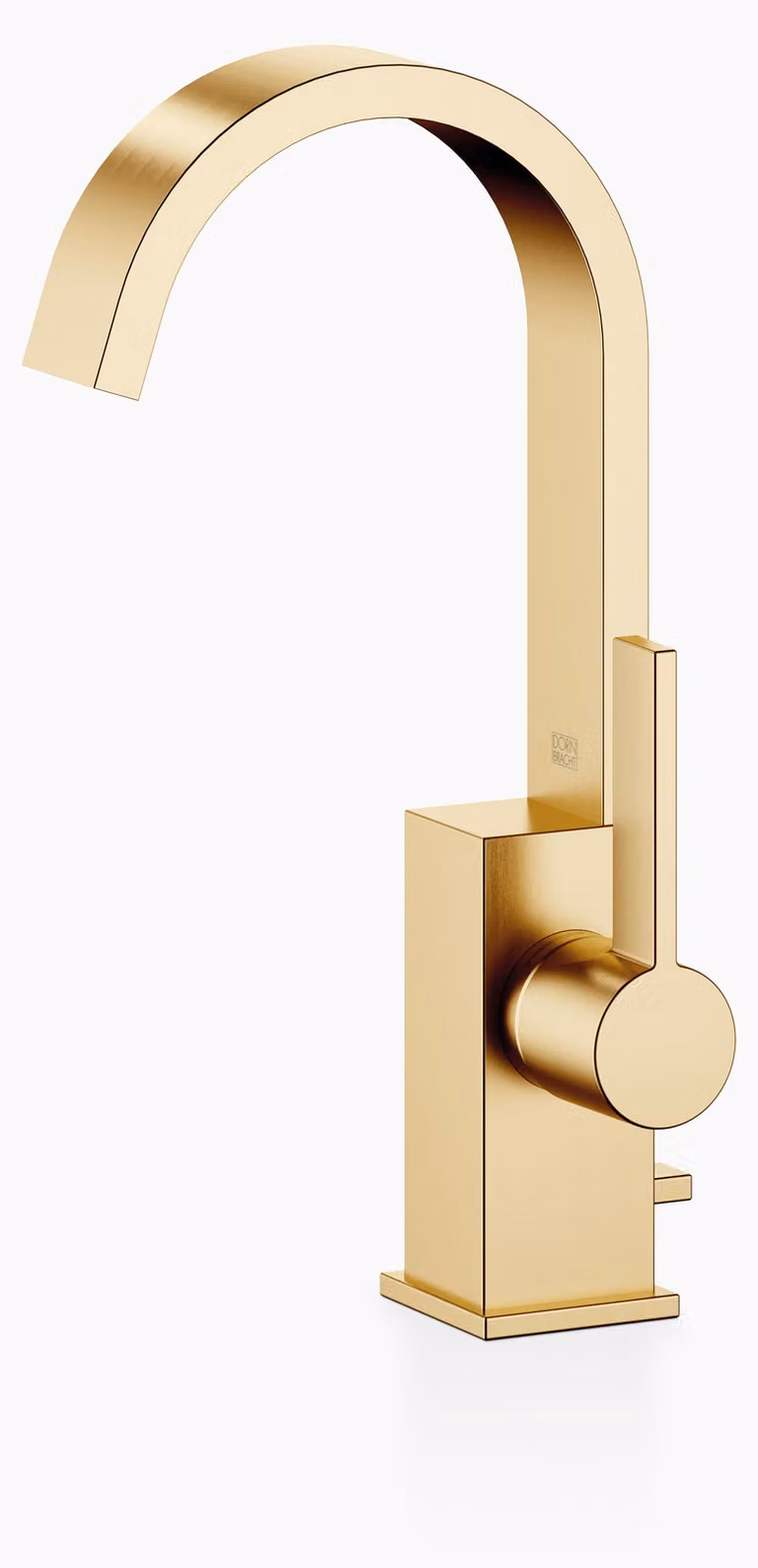 Dornbracht MEM Mitigeur monocommandé pour lavabos avec garniture d'écoulement, saillie 113mm, 33502782-28, 33502782-28