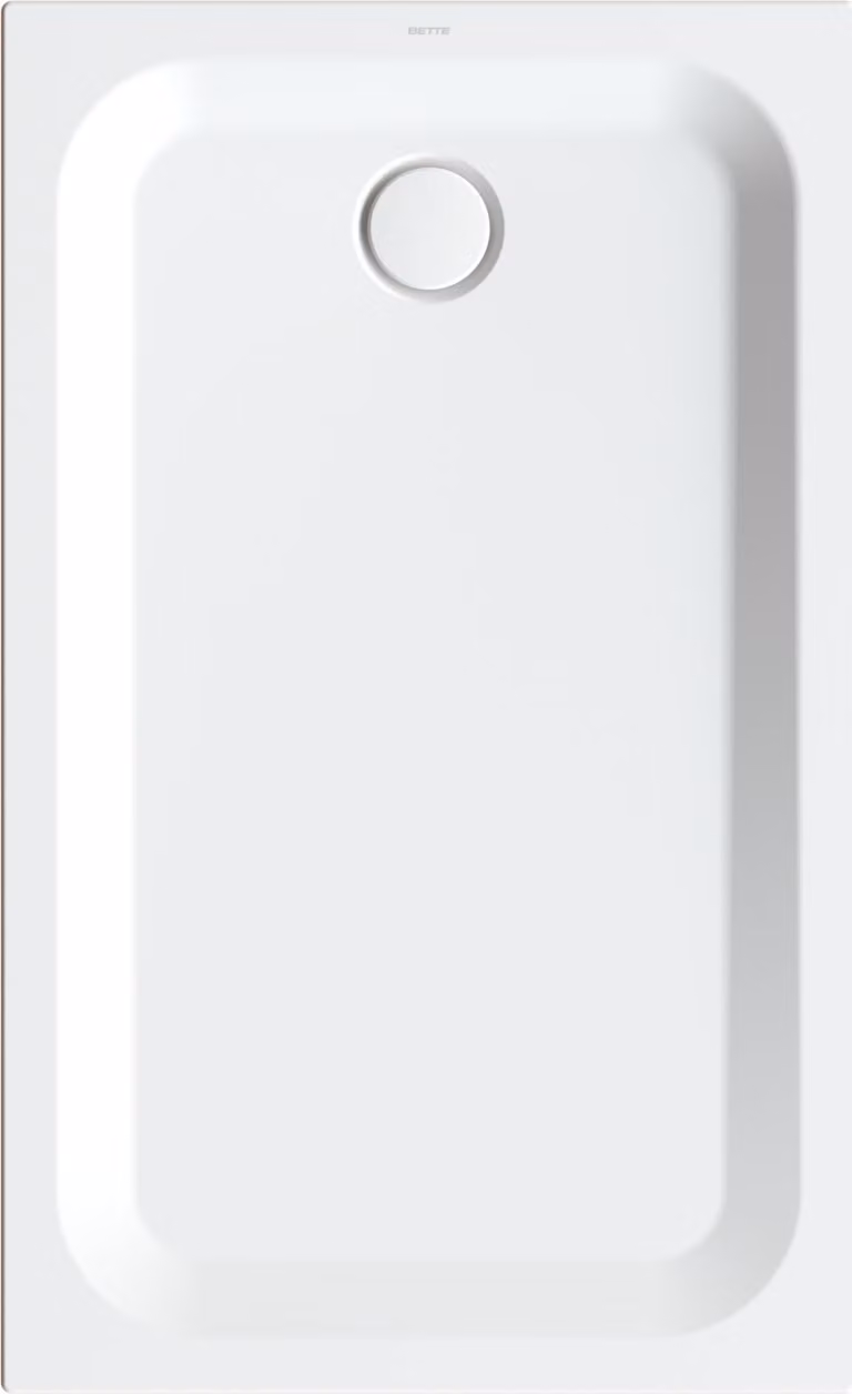 Receveur de douche rectangulaire BetteUltra avec support de baignoire minimum, 1300x800x35mm, 5786-004T1, 5786-004T1