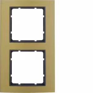 Berker 10123016 Cornice in alluminio, oro/antracite Berker B.3