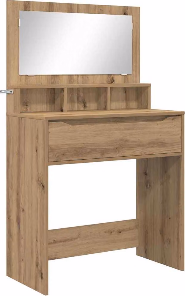 Tavoli da Trucco per Camera da Letto Rovere artigianale