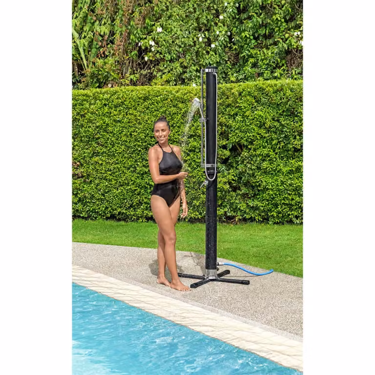 Bestway Doccia da Esterno Solar Flow Nera 20 L