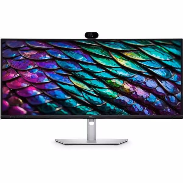 Monitor Dell Pro P3426WEB da 86,4 cm (34 pollici) LCD Wide Quad HD QHD IPS, Colore Nero, con connettività HDMI, DisplayPort, USB-C, USB-A ed Ethernet/LAN – 2