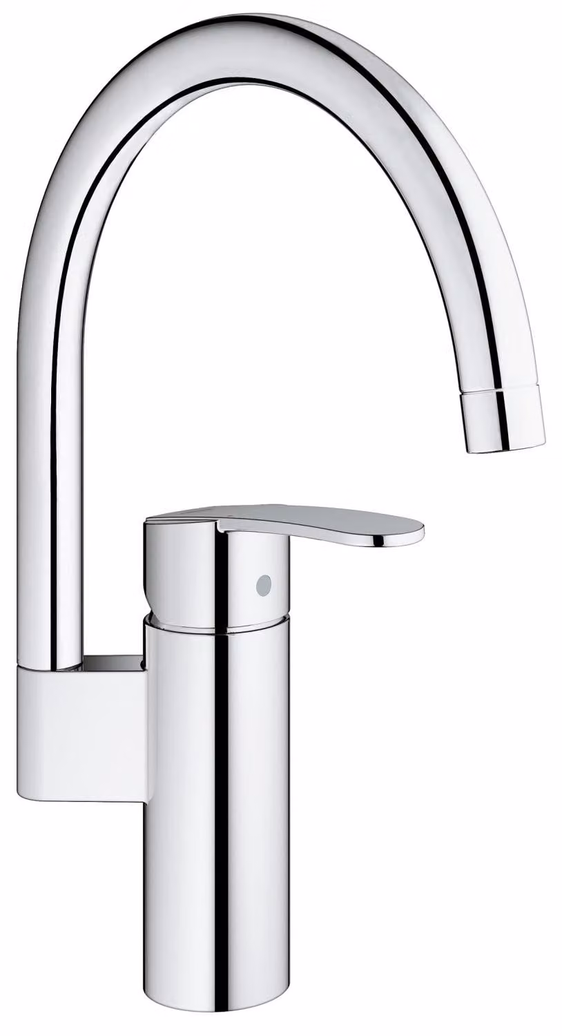 Miscelatore da cucina Eurostyle Cosmopolitan, cromo, monoblocco, girevole a 360°