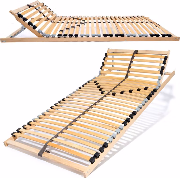 Materasso a molle insacchettate ERGO K, 7 zone, 100x190 cm, testiera regolabile, kit per l'auto-assemblaggio