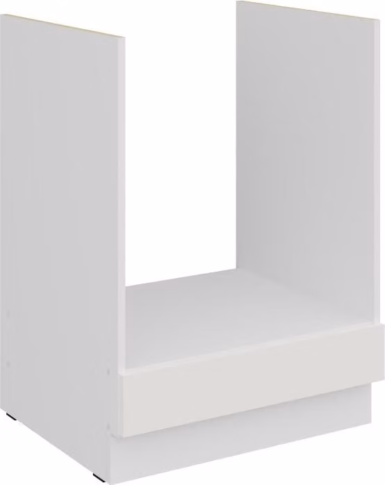 Mobiletto per stufa LUNARA - larghezza 60 cm, bianco
