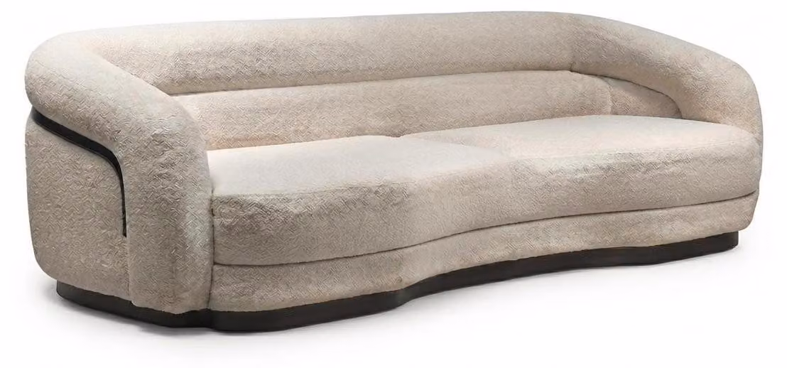 Divano a tre posti, stile moderno, confortevole, comodo, imbottitura morbida, elevato livello di comfort