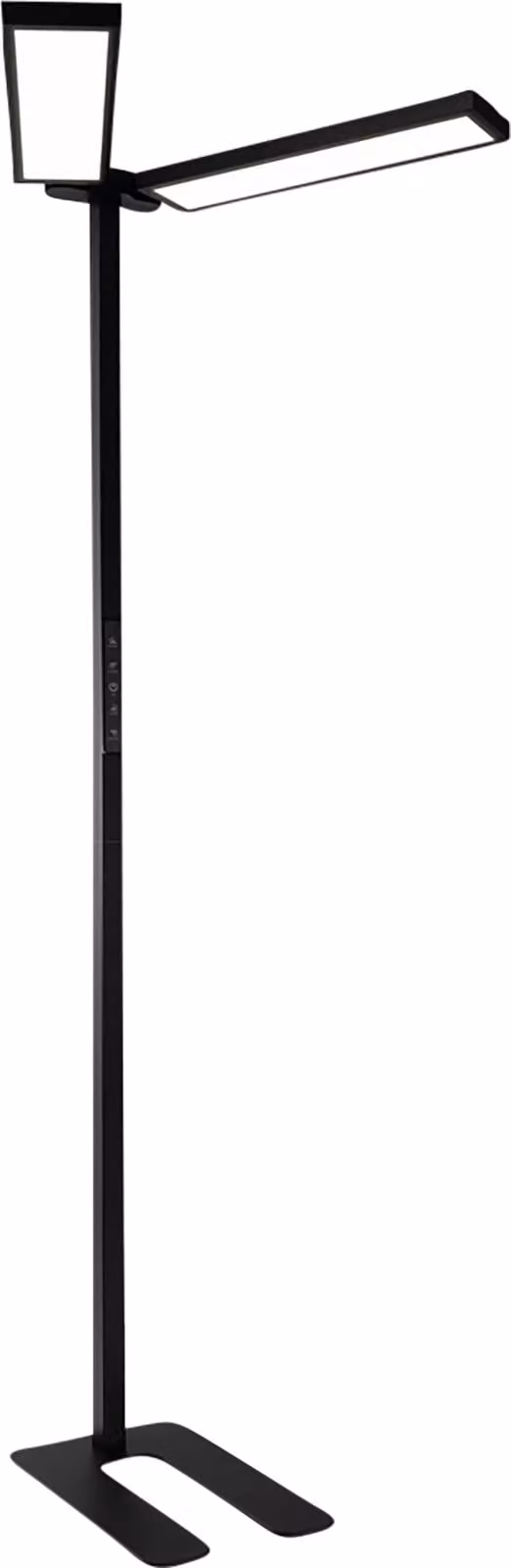 LUXULA Lampada da terra per ufficio a LED, up/down, 120W, 4000K, EEK: F, 8500lm, IP20, dimmerabile, nero