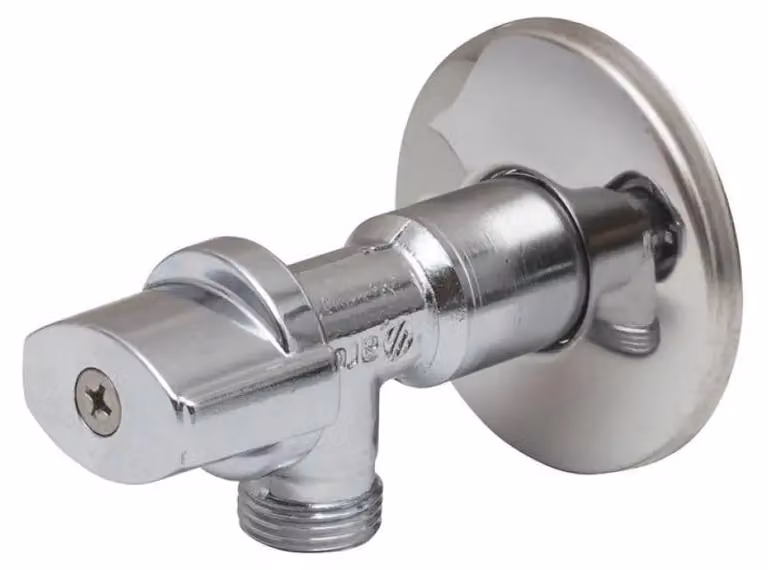 Valvola angolare ARCO senza dado A-80 1/2 "x3/8", anticalc, cromo