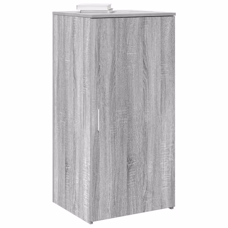 Mobile Portaoggetti vidaXL Grigio Sonoma con Ante a Battente e Ripiani Interni L/P/H: 50 x 45 x 103,5 cm