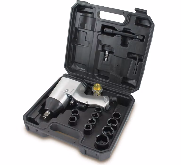 Set di avvitatori ad impulsi ad aria compressa Bituxx 16 pezzi nero MS-15205
