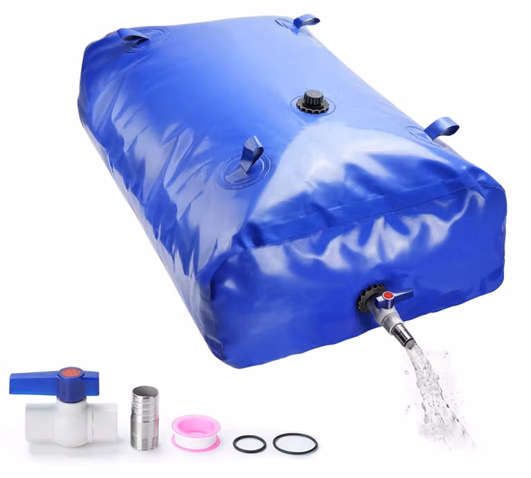 Solidchoice - Contenitore portatile per l'acqua, ideale per l'approvvigionamento idrico di emergenza (350 litri)