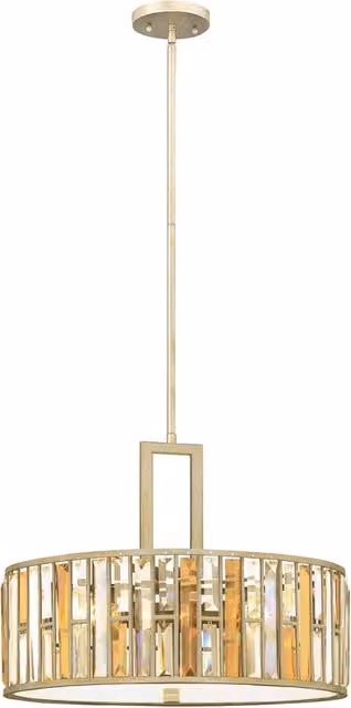 Lampadario Contemporaneo Gemma Acciaio Foglia Argento Cristallo 3 Luci E27