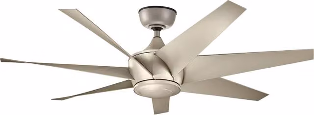 Ventilatore soffitto 137 cm Kichler Lehr II telecomando