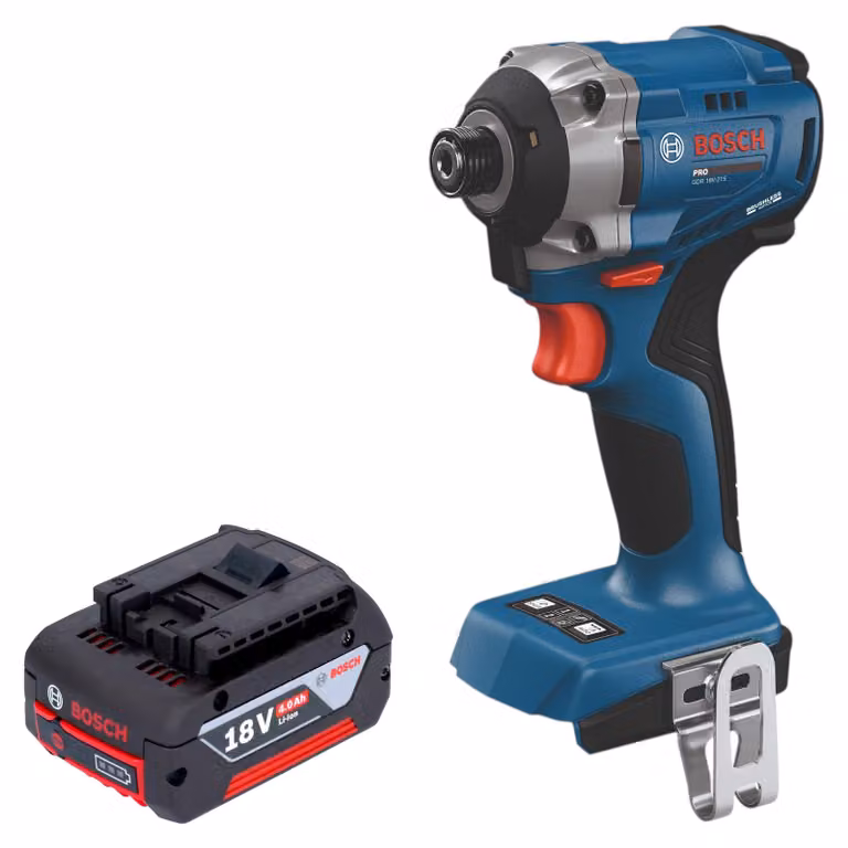 Avvitatore a impatto a batteria Bosch GDR 18V-215 Professional 18 V 215 Nm 1/4" Brushless + 1x batteria 4,0 Ah - senza caricabatterie