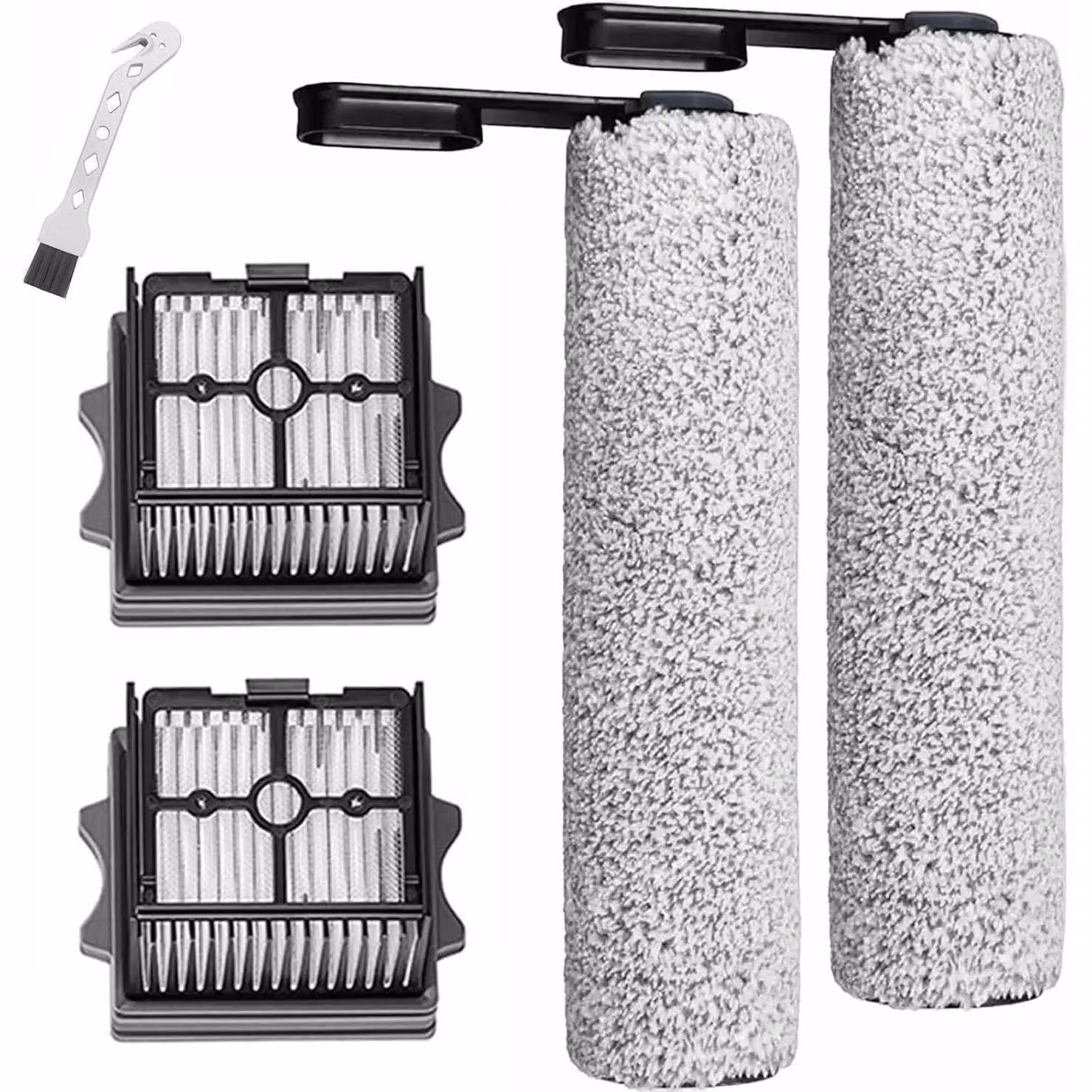 Set di rulli spazzola e filtri per aspirapolvere a umido e asciutto Tineco Floor One S5 Combo