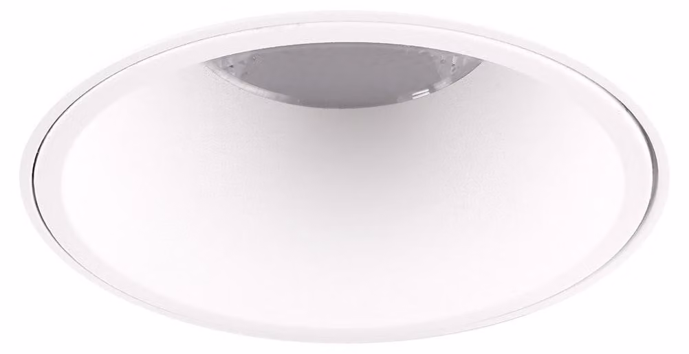 LedsC4 - Plafoniera a incasso Sin Marco, colore bianco trasparente, illuminazione LED da 628 lumen, temperatura di colore 2700K, design moderno e resistente realizzato in policarbonato e alluminio, ideale per la casa e l'ufficio