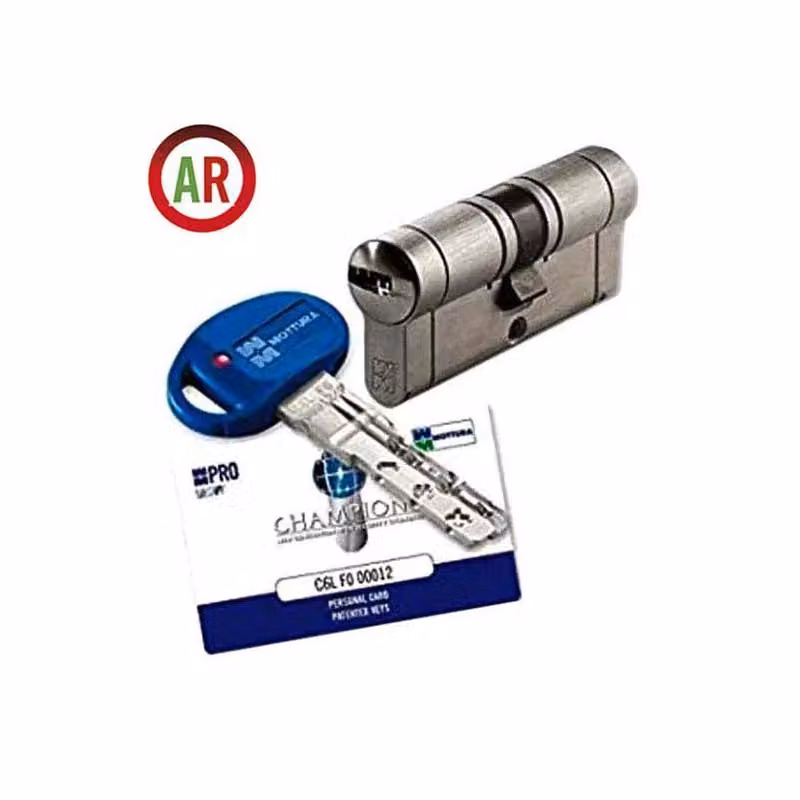 Cilindro a infilare Mottura Champions 92-31-61 Cp4D in ottone color argento – 2