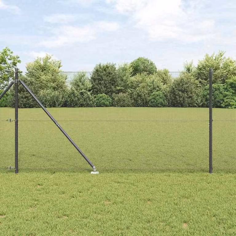 Maison Exclusive - Palo della recinzione Grigio 50 x 1,4 m (rete 12 x 12 mm)