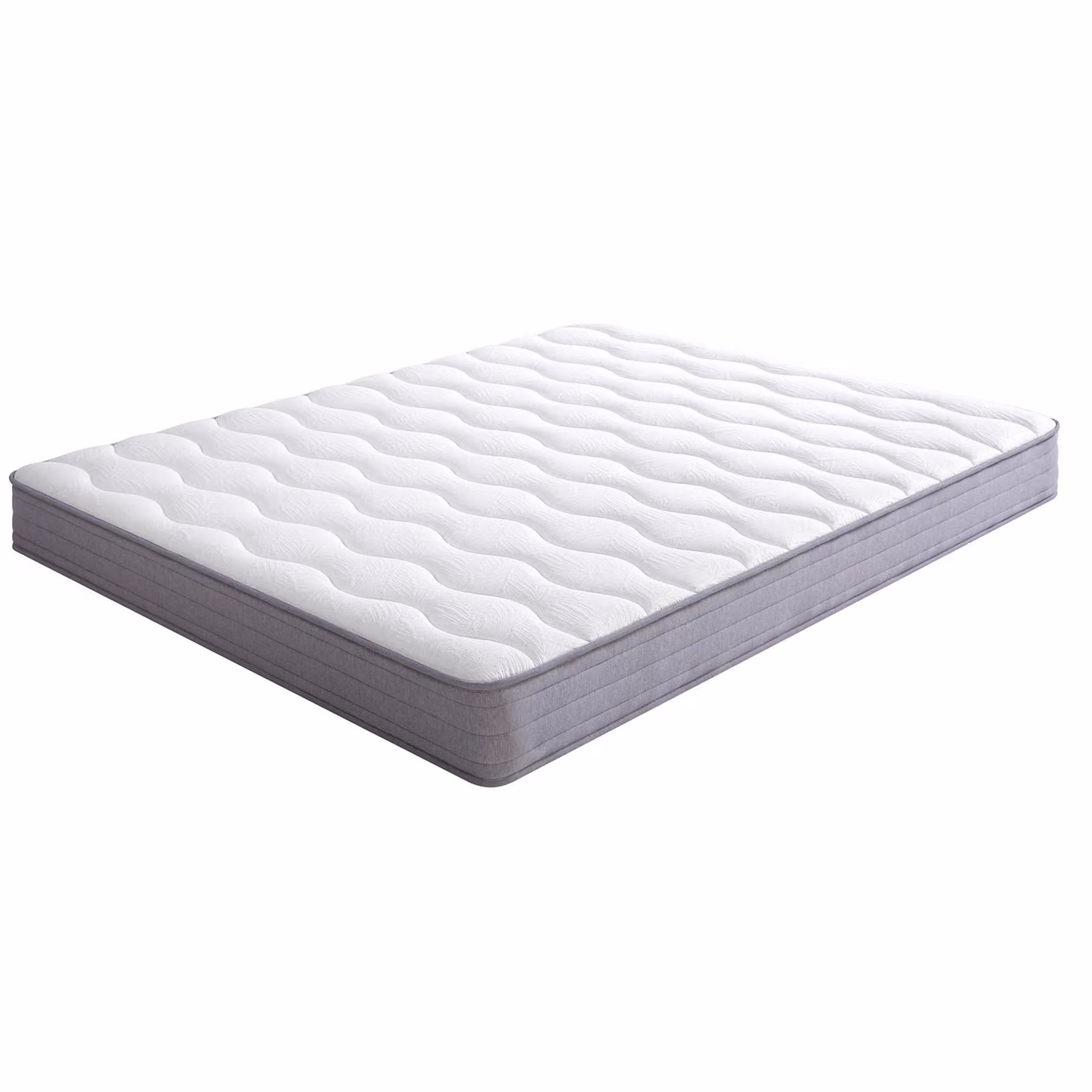 Materasso a molle insacchettate Flieks, 140x200 cm, 20 cm di altezza, livello di supporto H3, materasso ergonomico adatto a chi dorme sulla schiena, sulla pancia e su un fianco, colore bianco