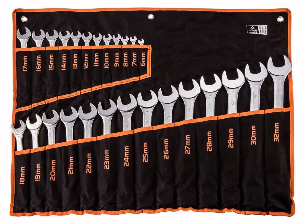 NEO TOOLS Chiavi aperte 6-32 mm, set di 26 pezzi.