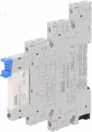 1x Relè: Interfaccia USpule: 24VDC 6A/250VAC 6A, 6A/30VDC, 88E2H3024D1, elettromagnetico