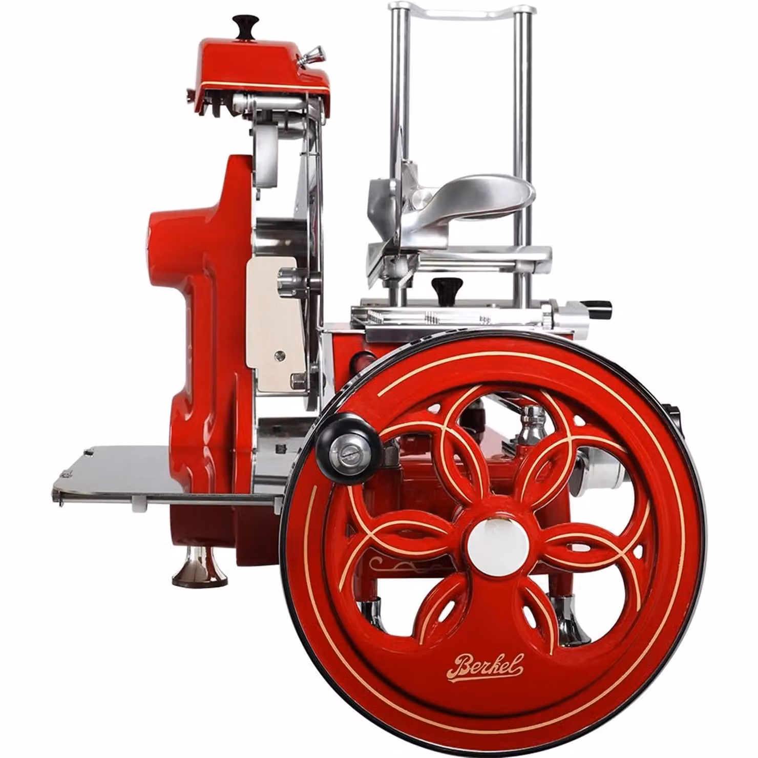 Affettatrice Volano B2, Rosso Berkel - Decori Oro, diam. lama 265mm