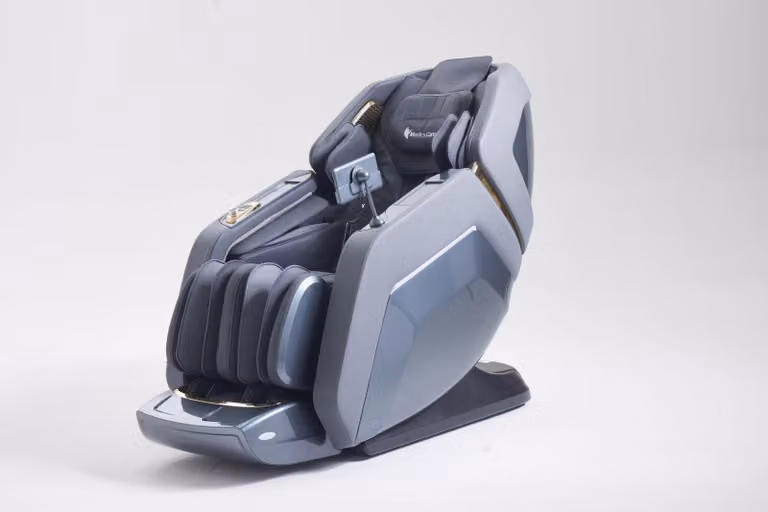 Poltrona Massaggiante Medics Care Z9-1 Premium SL-Track Manipolatore 12cm Grigio