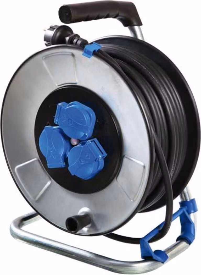 Tamburo per cavi 50 m H07RN-F 3 G 1,5