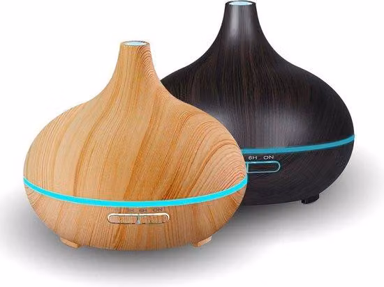 Diffusore di aromi essenziale in legno scuro