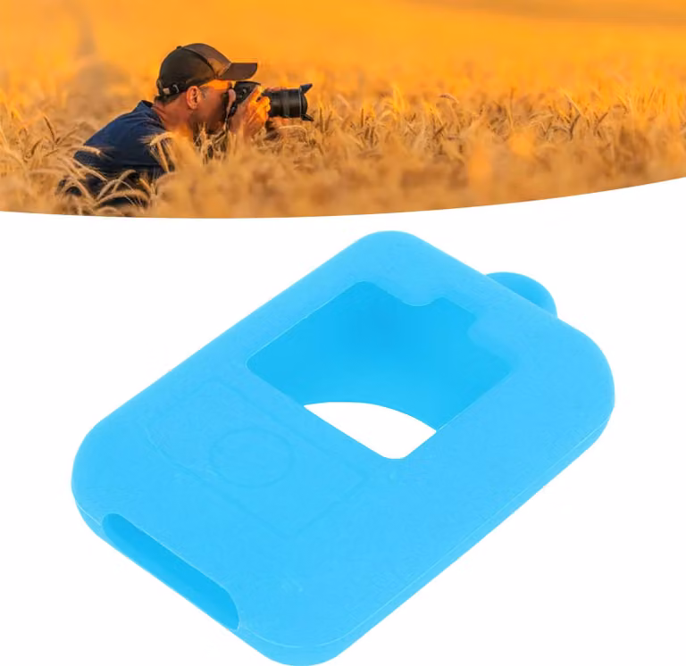 Copertura protettiva in silicone per gli accessori della fotocamera panoramica Insta 360 ONE X X2 X3 RS, blu