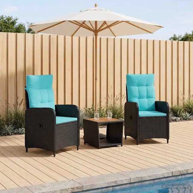 Set Lounge da Giardino 3 pz 3422351