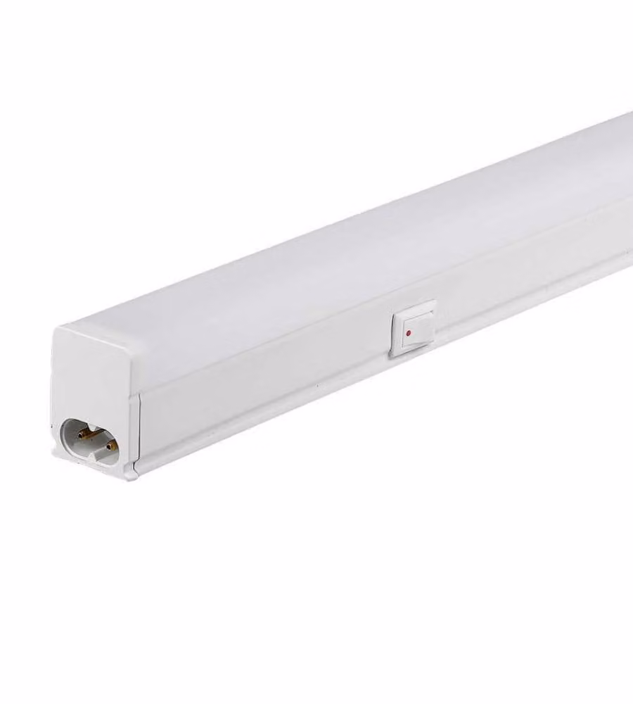 Plafoniera LED Chip Samsung Lineare 4W 30cm Raccordabile con Interruttore 6400K